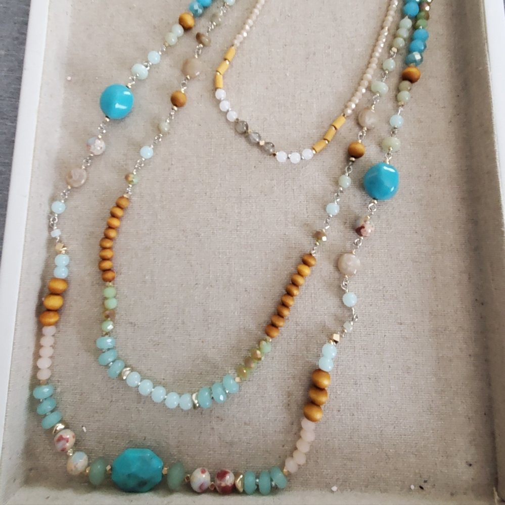 Park Lane Olive Necklace
